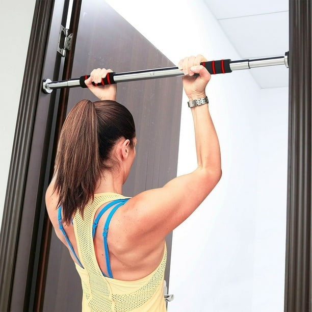Barra de Dominadas Ajustable – Entrena con Seguridad y Comodidad en Casa u Oficina