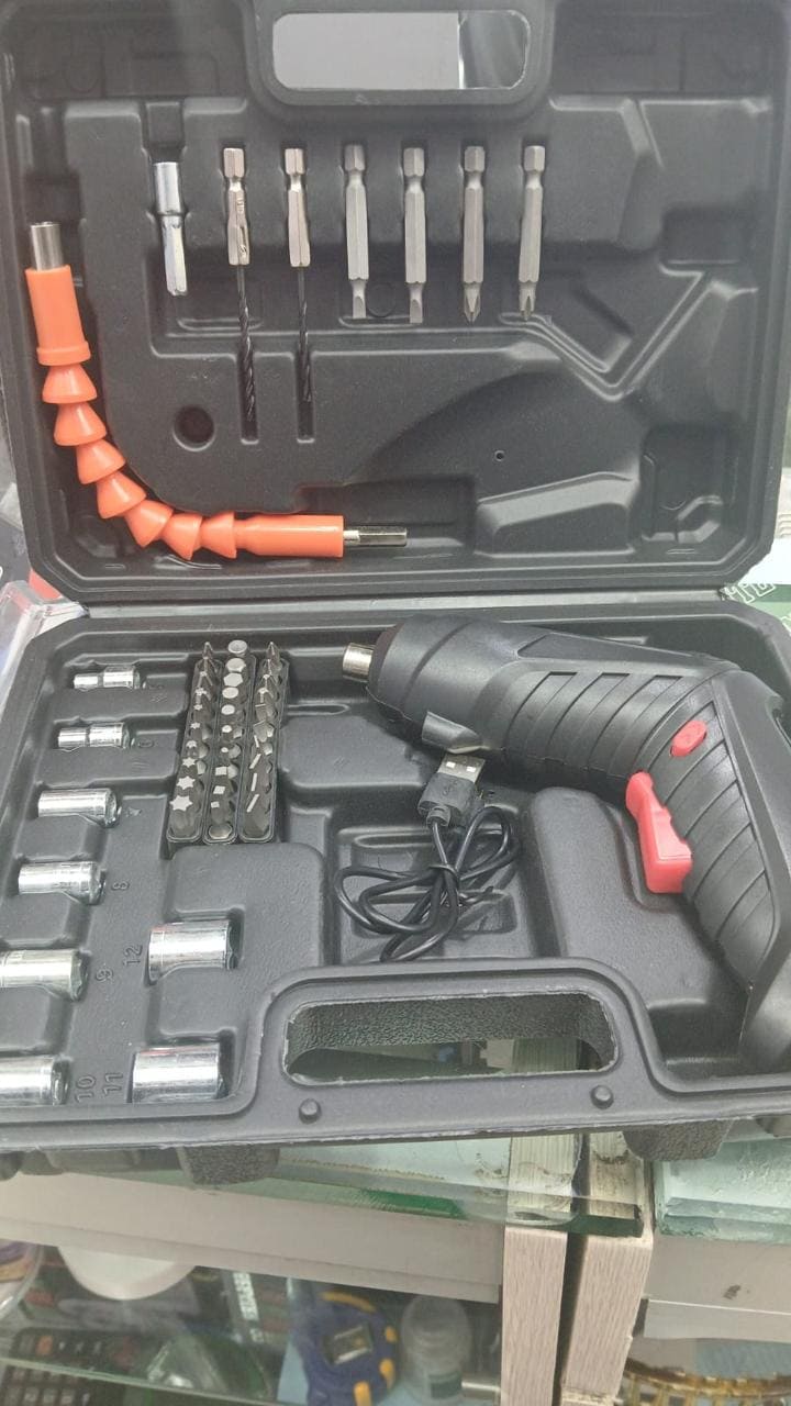 Destornillador Electrico Inalambri 47pcs