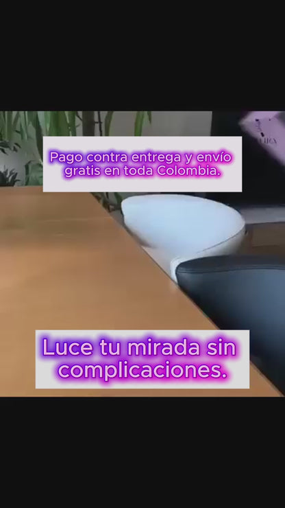 Kit de Pestañas Magnéticas con Delineador - ¡Sin Pegotes, Sin Complicaciones!